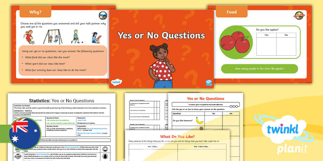 Yes or No Ask And Answer Cards, Twinkl