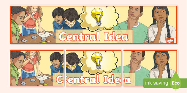 Central Idea Display Banner (teacher made) - Twinkl