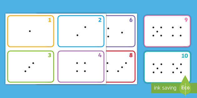 numbers-1-10-dotty-cards-teacher-made-twinkl