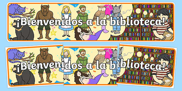 Bienvenidos Banner (teacher made) - Twinkl