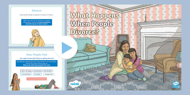 What Happens When People Divorce? Divorce KS2 Presentation