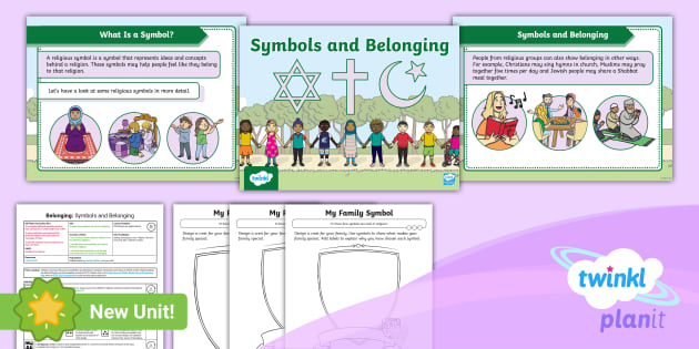 Religious Symbols and Belonging Lesson Pack - KS1 RE