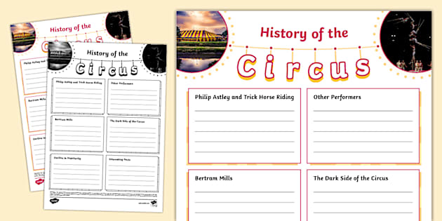 thesis statement about history of the circus