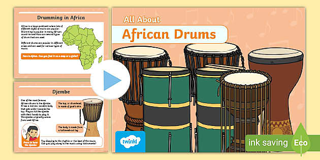 types of west african drums