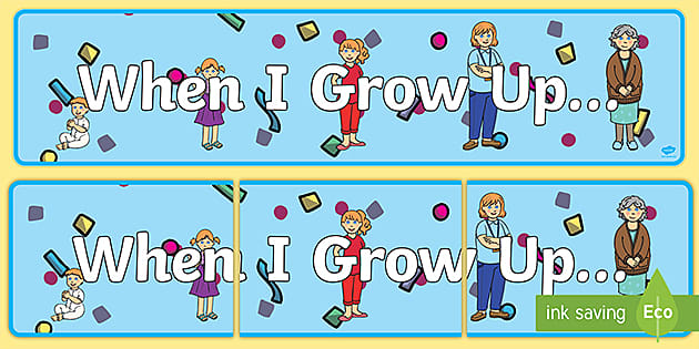 Growing Up Cut-Outs (Teacher-Made) - Twinkl