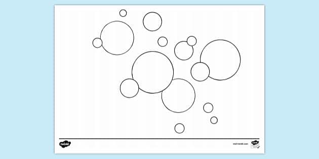 FREE! - Bubbles Colouring Sheet | Colouring Sheets - Twinkl