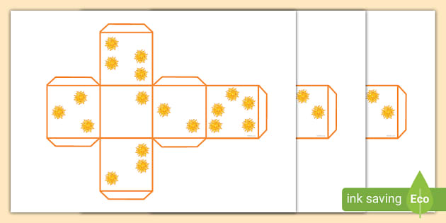 👉 Sunshine Subitising Dice | Twinkl (teacher made)