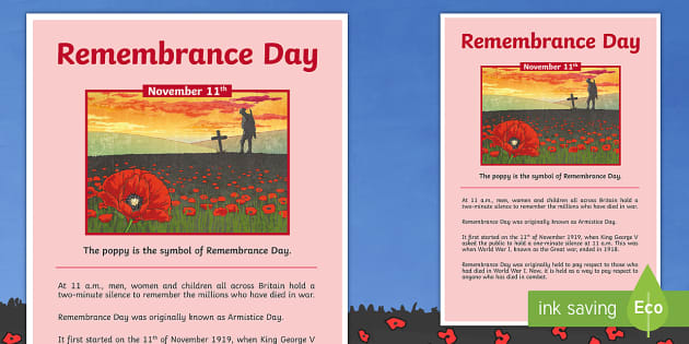 remembrance day presentation ks2