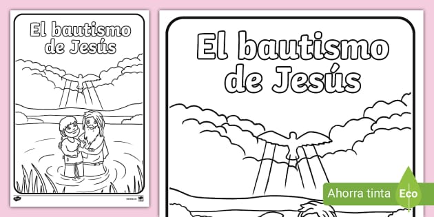 juan el bautista para colorear