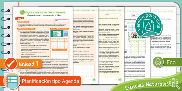 Planificación Unidad 1 Ciencias Naturales 2º Básico