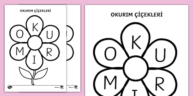 OKURIM ÇİÇEKLERİ (Teacher-Made) - Twinkl