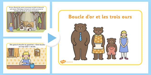 Powerpoint Boucle D Or Et Les Trois Ours