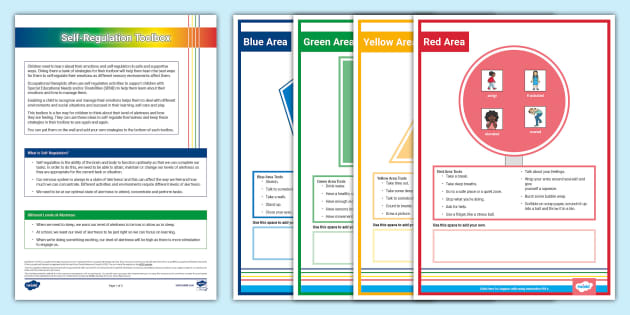 Self-Regulation Toolbox (Teacher-Made) - Twinkl