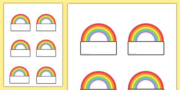 Editable Rainbow Labels labels rainbow editable labels