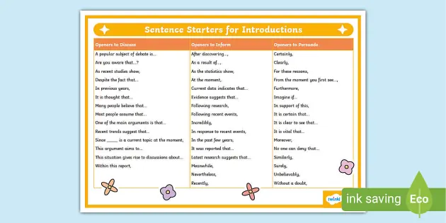 Story openers ks1 deals