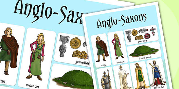 Anglo Saxons Vocabulary Mat (Hecho Por Educadores) - Twinkl