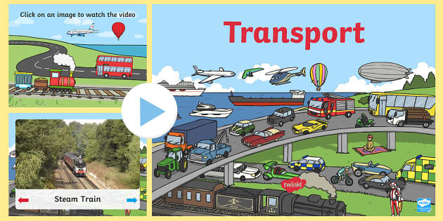 modes of transportation powerpoint presentation