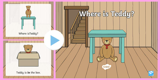 Where is the teddy bear. Prepositions малыши. Teddy Bear on the Table. Wheres Teddy Bear презентация. Teddy Bear prepositions.