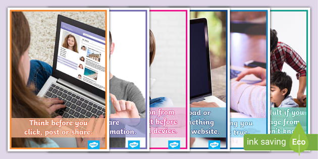 Online Safety Quotes Photo Pack - KS2 (teacher made)