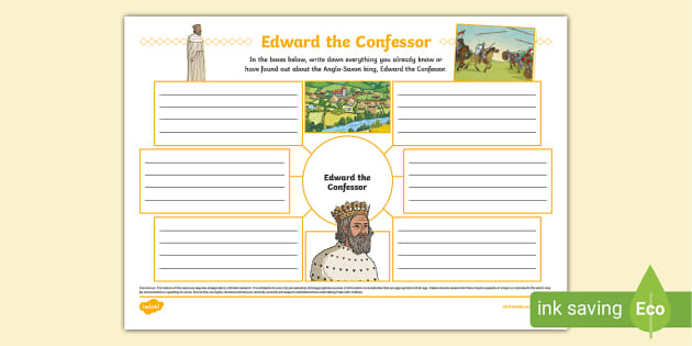 Edward the Confessor Mind Map,King Edward the Confessor