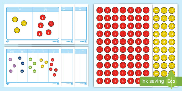 songs to teach tens and ones clipart