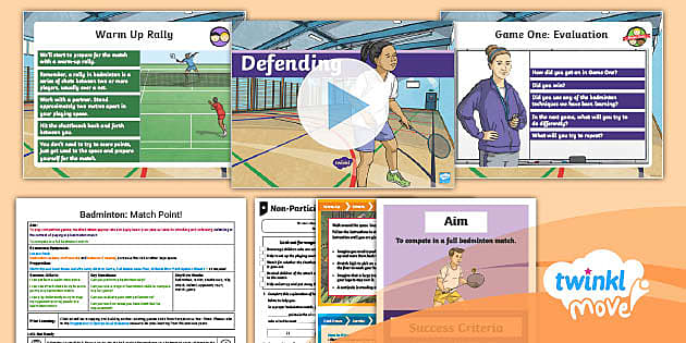 Badminton Mini-Games - Badminton Games for Kids - Year 4 PE