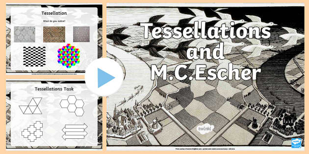 M.C. Escher And Tessellations PowerPoint