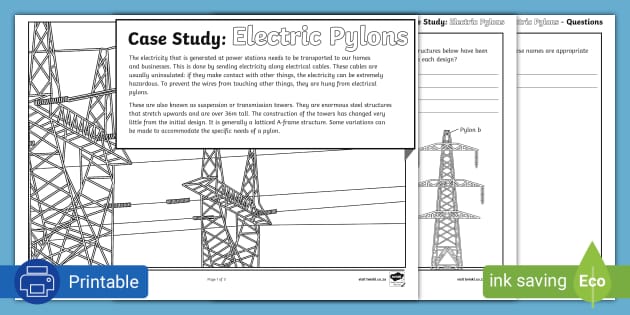 Schematic diagram of 3 different types of pylon shapes of cable