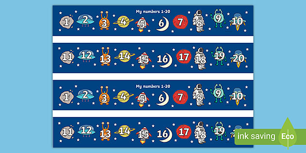 free-my-space-themed-number-strips-1-20-teacher-made