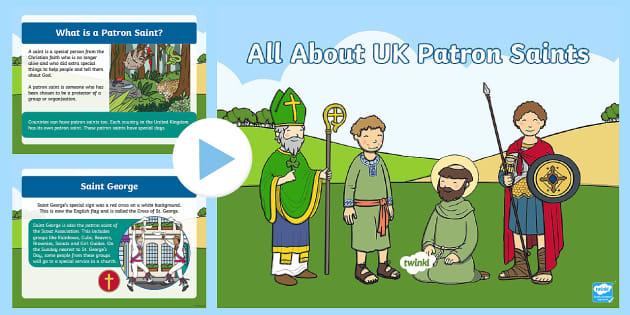 KS1 UK Patron Saints PowerPoint