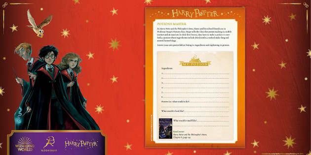 Make your very own scrapbook of Harry Potter characters