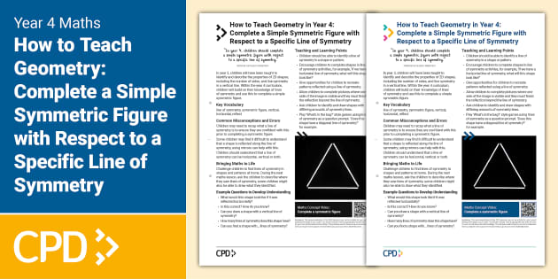 How To Teach Geometry In Year 4 Complete A Simple Symmetric Figure With   T Cpd 1671438996 How To Teach Geometry In Year 4 Complete A Simple Symmetric Figure Ver 1 