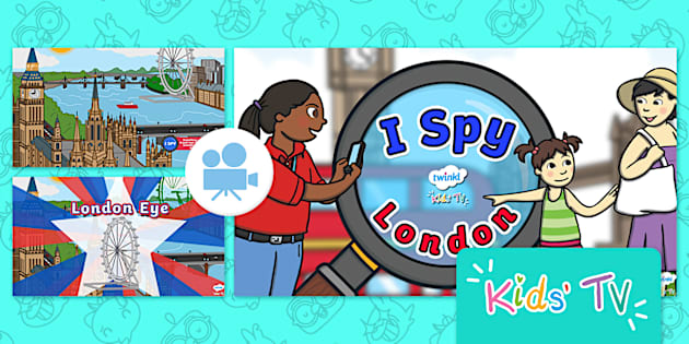 I Spy In London | Twinkl Kids TV - Twinkl