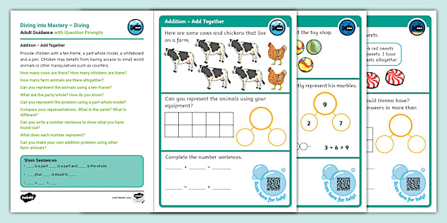 White Rose Maths Compatible Year 1 Addition -Adding Together