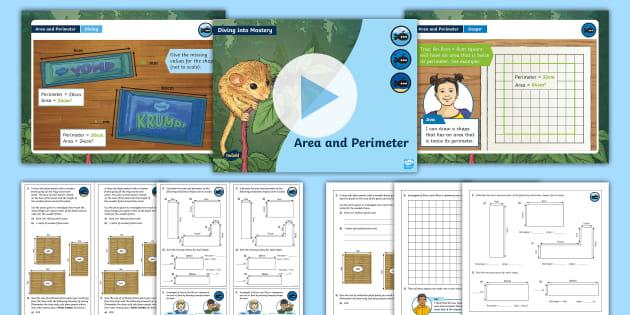 compliments white rose maths year 6 area and perimeter