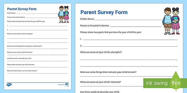 Survey Seeking Parent & Community Input