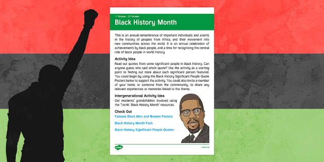 black history month womens history month calendar