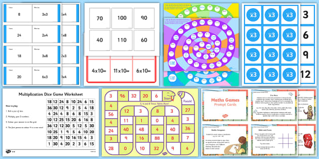 multiplication table game