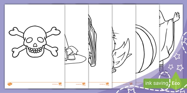Simple Halloween Colouring Sheets for Toddlers - Twinkl