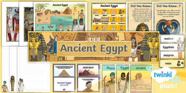 History: Ancient Egypt UKS2 Unit Additional Resources