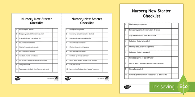Nursery starter on sale package