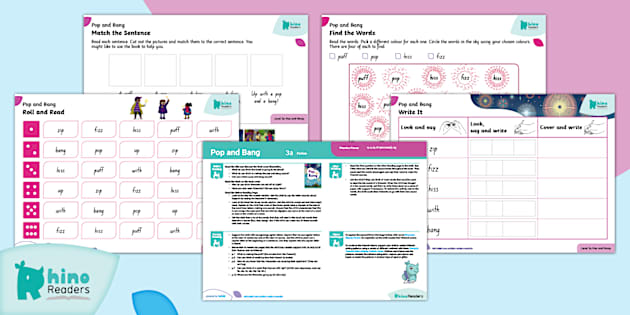 Level 3a Pop and Bang: Guided Reading Pack - Twinkl