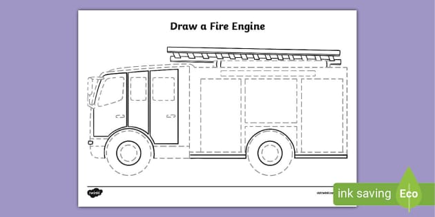 Fire Engine And Fireman Stock Illustration - Download Image Now - Emergency  Services Occupation, Fire Engine, Firefighter - iStock