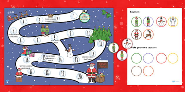 Christmas Board Games - christmas, christmas board games, board