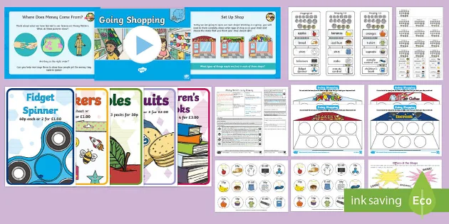 Pshe Money Matters Ks1 Going Shopping Lesson Pack