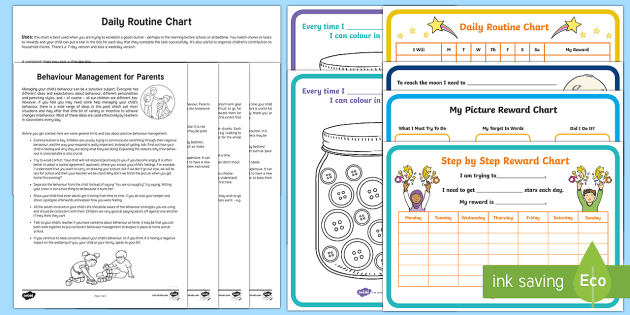 Teacher Made Learning Resource Complete Behavior Chart Classroom Resource 