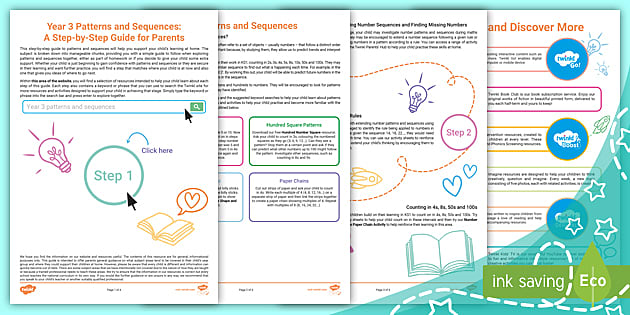 👉 Year 3 Patterns And Sequences: A Step-by-Step Guide For Parents