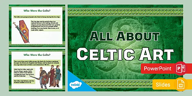 The Celts Display Picture Cut Outs (teacher made) - Twinkl