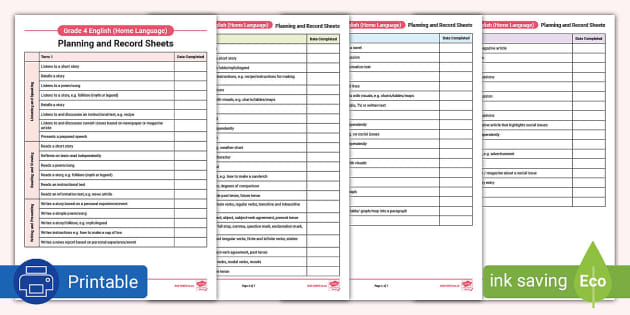 grade-4-english-planning-and-record-sheet-twinkl