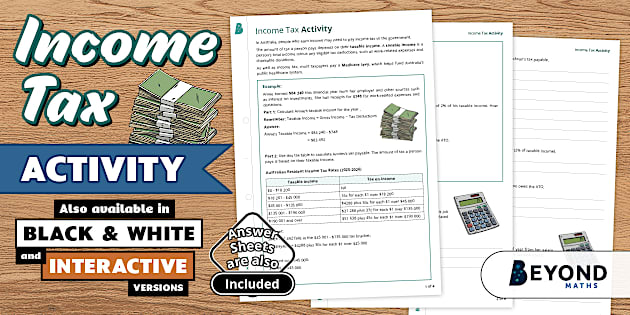 Income Tax Activity